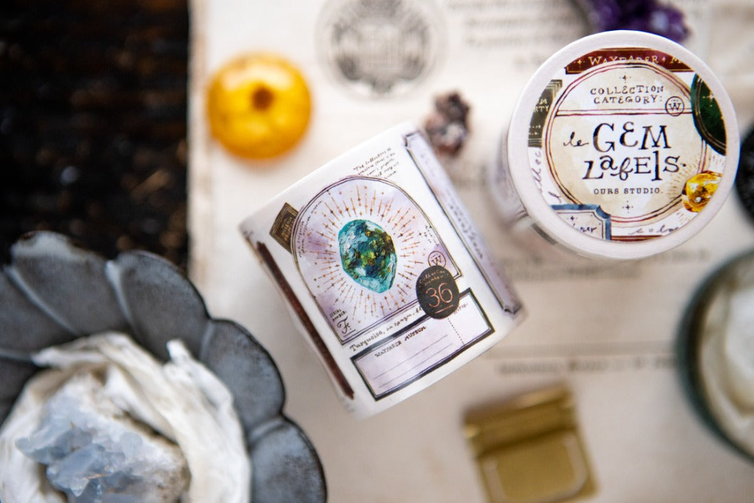 Memo Roll | Gem Labels (5cm)