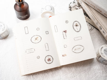 Kiss-cut Washi Tape | Labels (3cm)