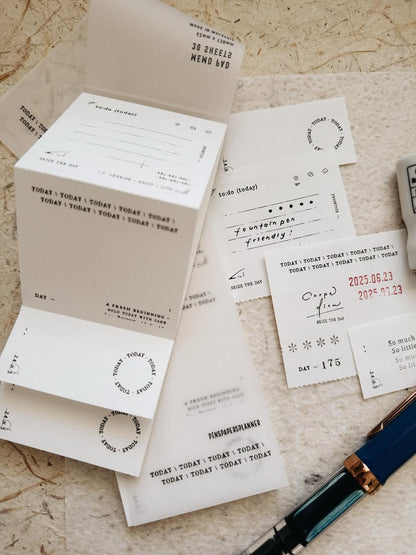 Memo pad | Today / A Wish upon the Stars / Receipt