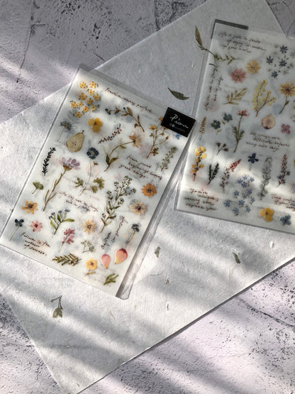 Transfer Stickers | Flower and Plants