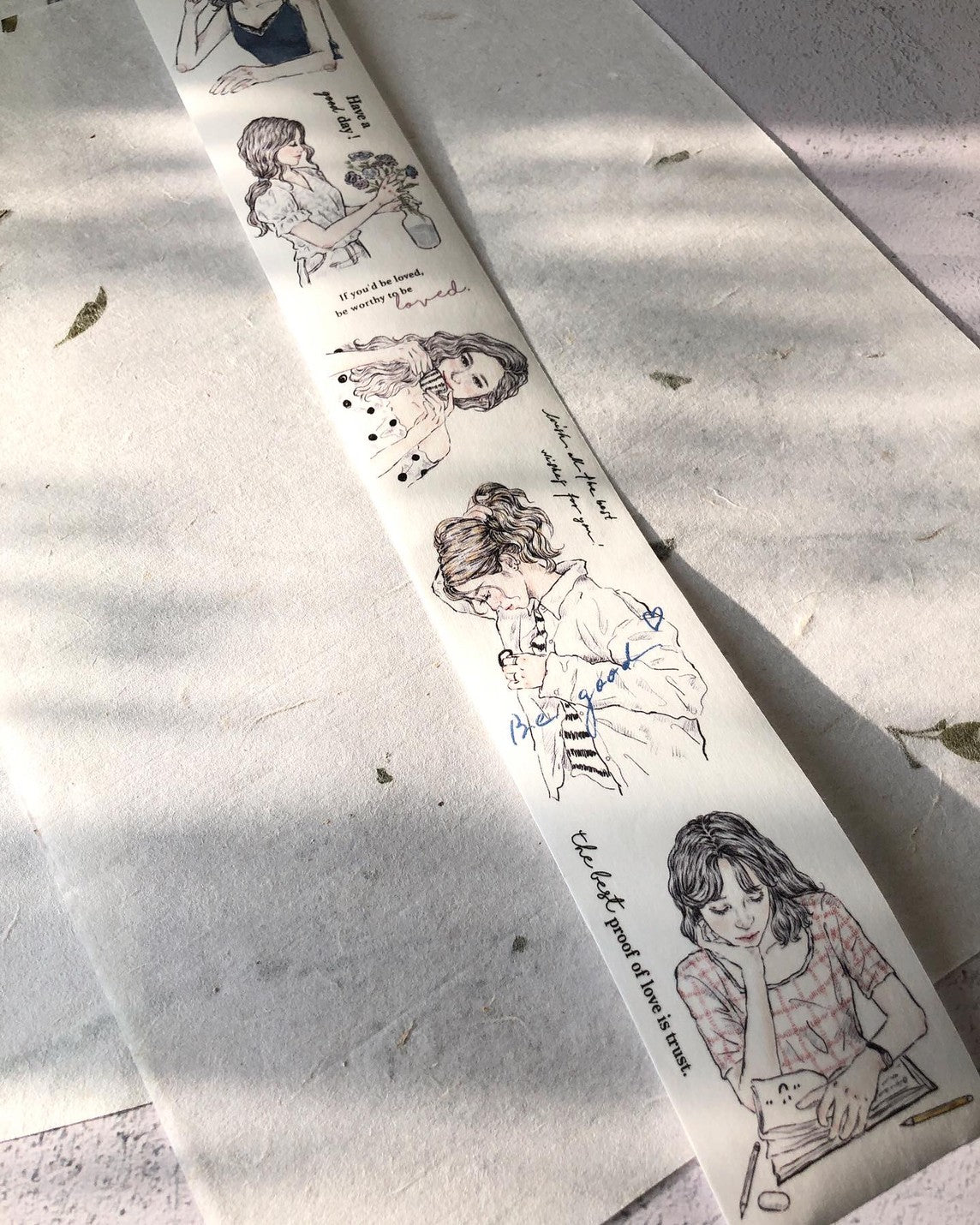 Washi Tape | Sketch Girl (4.5cm)