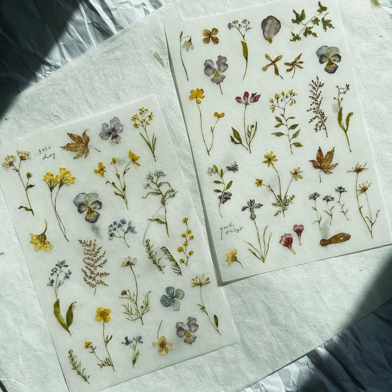 Transfer Stickers | Embossing