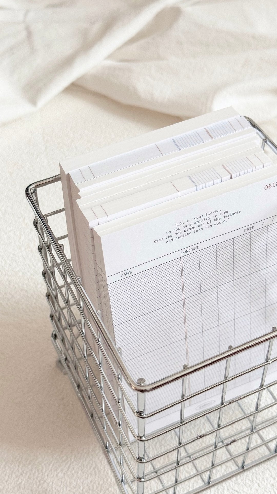 Notepad | Ledger Grid Memo Pad (3 designs)