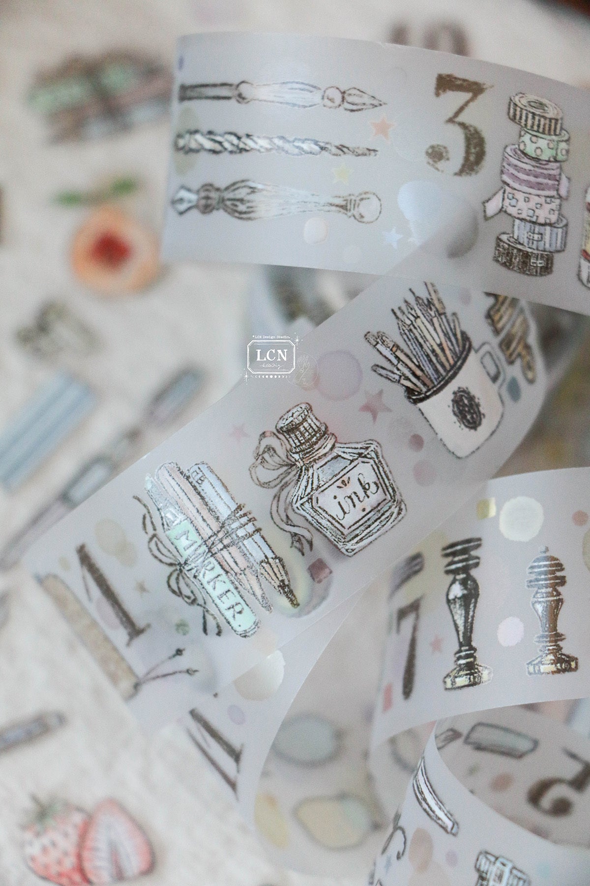 Matte PET Tape | Joy bringer : Week 1 (3cm)