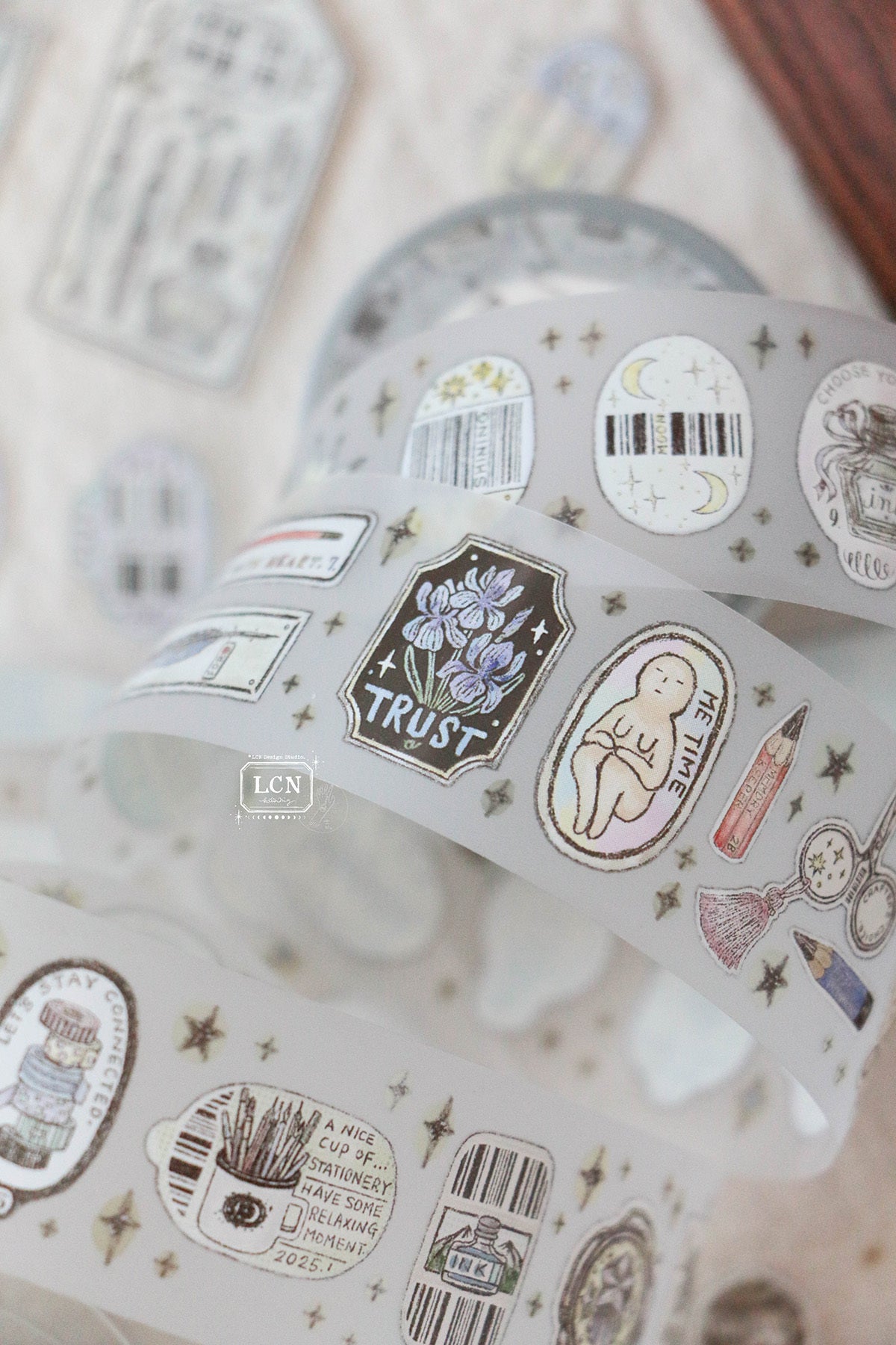 Matte PET Tape | Sticker club - Stationery (3cm)