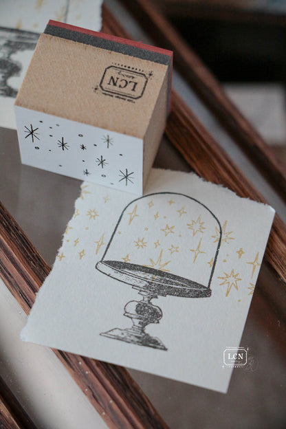 (PRE ORDER) Stamps Set | Hand Drawn Stars L (set of 2)