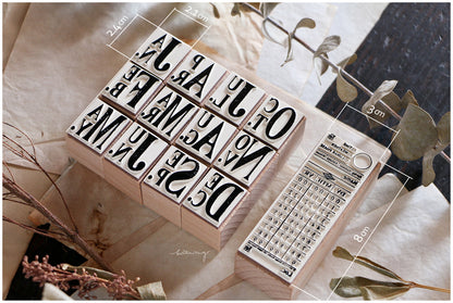 (PRE ORDER) Stamps Set | Ticket Stamp Set A (set of 13)