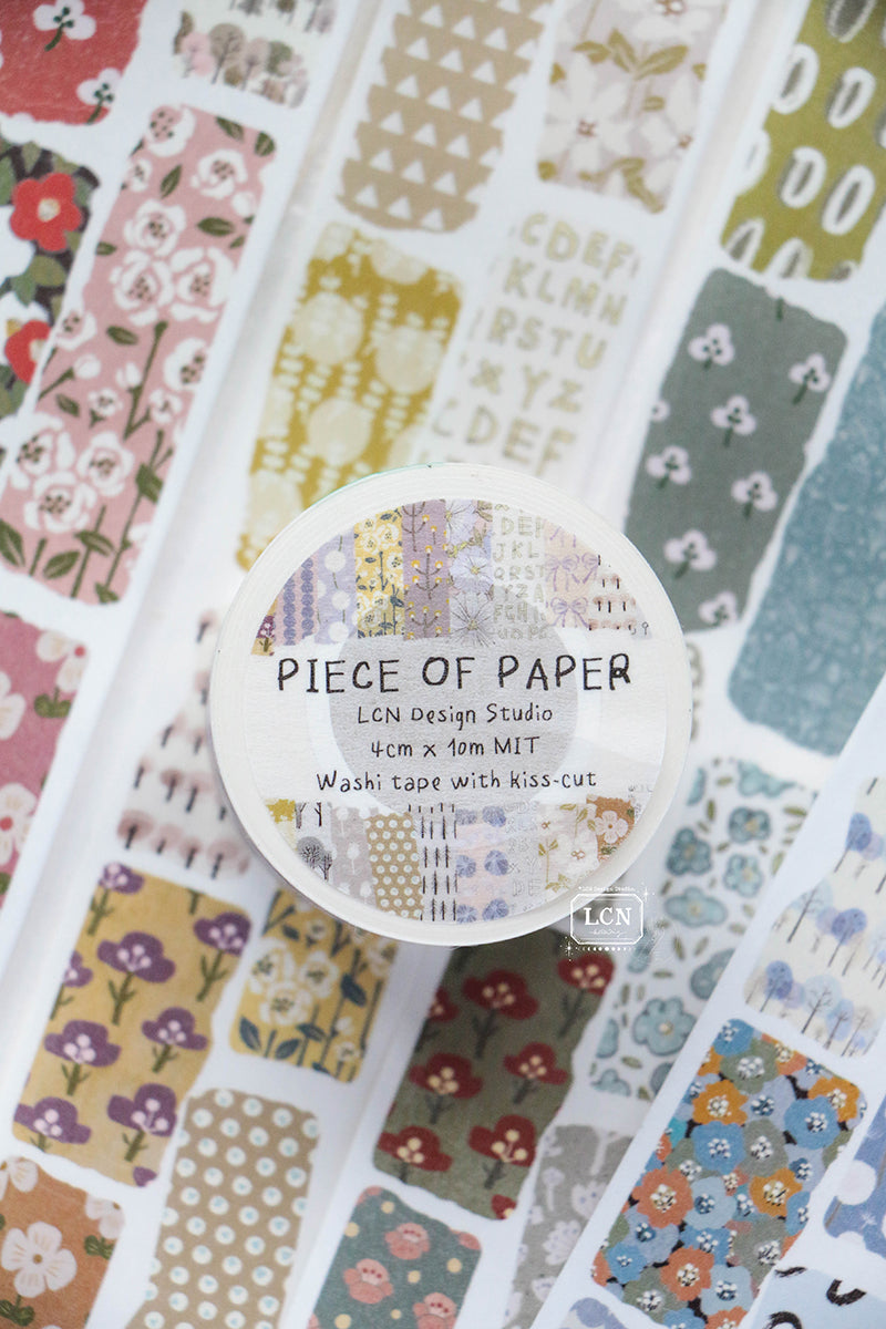 Kiss-cut Washi Tape | Piece of paper (4cm)