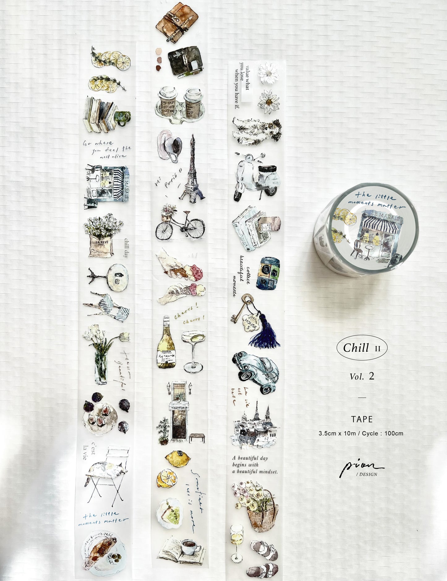 PET Tape |  Chill II vol.2 (3.5cm)